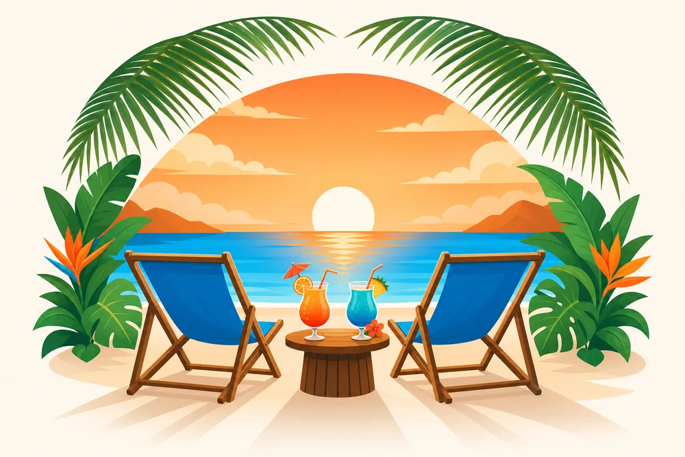 Couples matching vacation shirt ideas